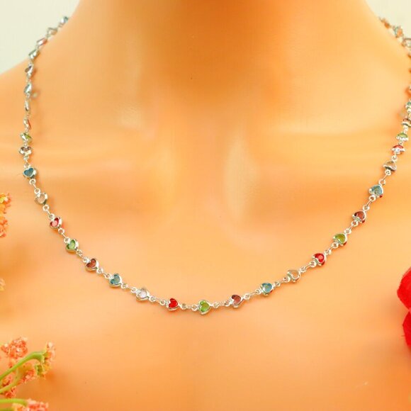 "New Beautiful Design Necklace Chain for Women/Girls, Gift, N521 - Picture 9 of 10